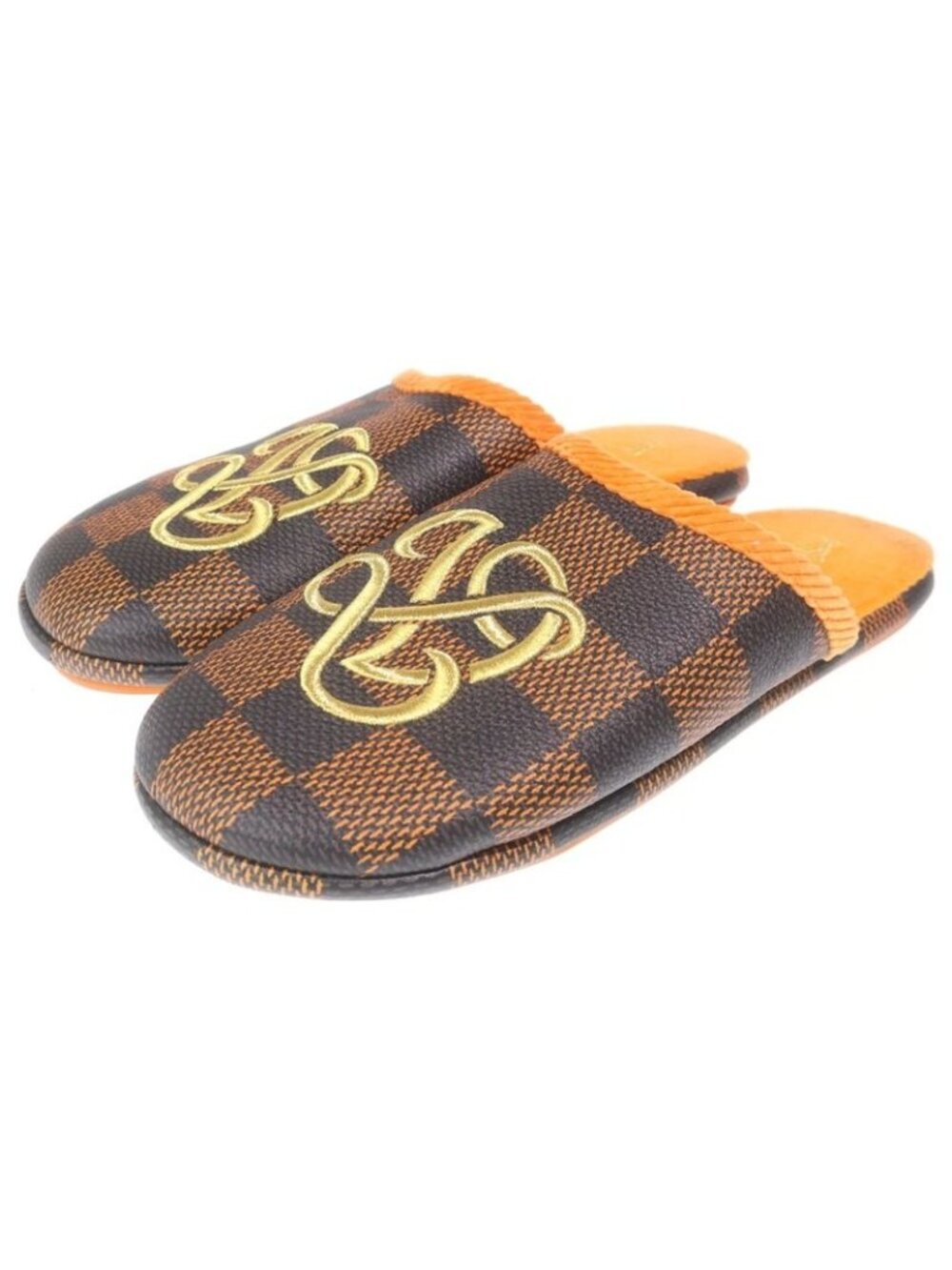 Louis Vuitton Palace Line Damier Mule Sandals Brown - Picture 2 of 6